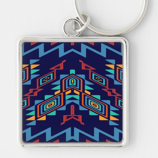 Abstrakte Formen Schlüsselanhänger (Vorne)