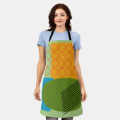 Abstrakte Formen Schürze (Getragen)