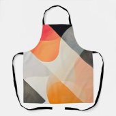 Abstrakte Formen Schürze (Vorderseite)