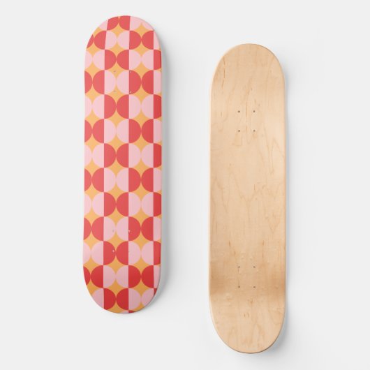 Abstrakte Formen Skateboard (Vorderseite)