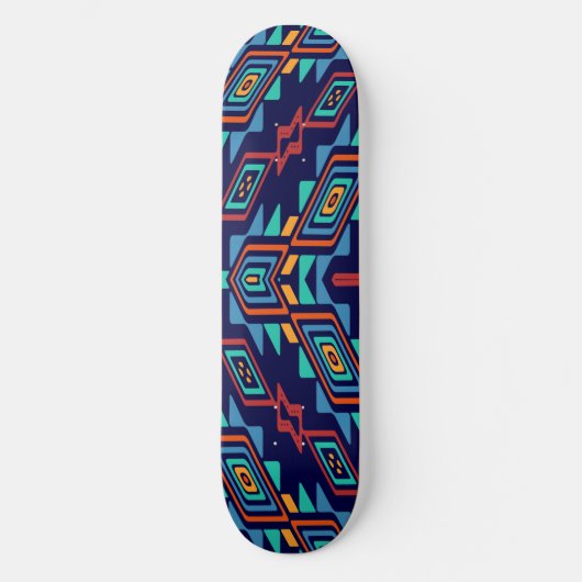 Abstrakte Formen Skateboard (Vorderseite)