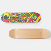Abstrakte Formen Skateboard (Horizontal)