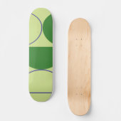 abstrakte Formen Skateboard (Vorderseite)