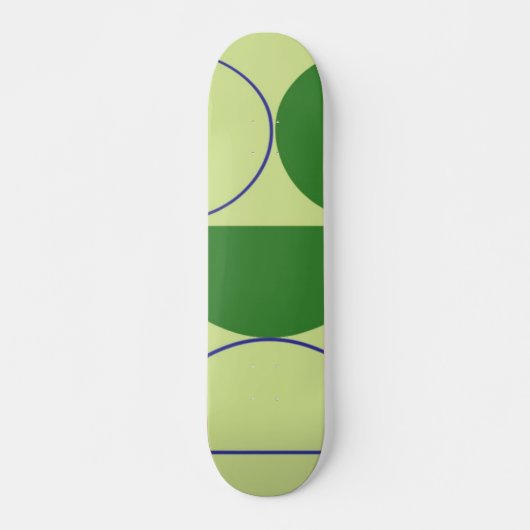 abstrakte Formen Skateboard (Vorne)