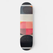 Abstrakte Formen Skateboard (Vorderseite)