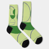 abstrakte Formen Socken (Rechts)