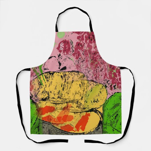 Abstrakte Formen, Stil, Text hinzufügen, Schürze (Vorderseite)