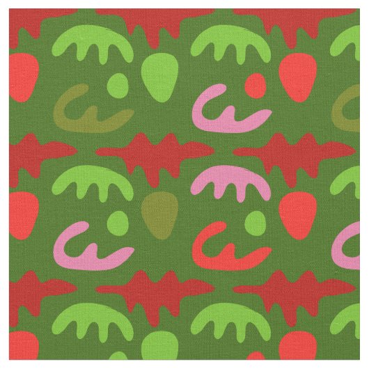 abstrakte Formen Stoff (Nahaufnahme)