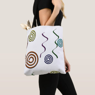 Abstrakte Formen Tasche