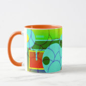 Abstrakte Formen Tasse (Links)