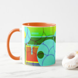 Abstrakte Formen Tasse
