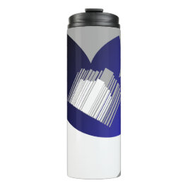 Abstrakte Formen Thermosbecher