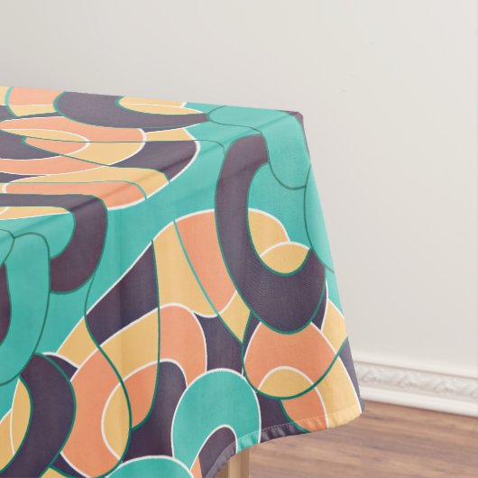 Abstrakte Formen Tischdecke (Beispiel)