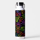 Abstrakte Formen Trinkflasche (Vorne)