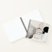 Abstrakte Formen von Aquarellen - Innenarchitekten Notizblock (Innenseite)