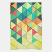 Abstrakte Formen von Regenbogenfarben Küchentücher (Vertikal)