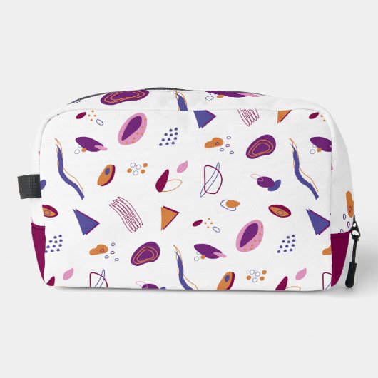 Abstrakte Formen. Waschbeutel (Vorderseite)