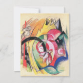 Abstrakte Formulare (auch: farbige Blume) von Fran (Vorderseite)