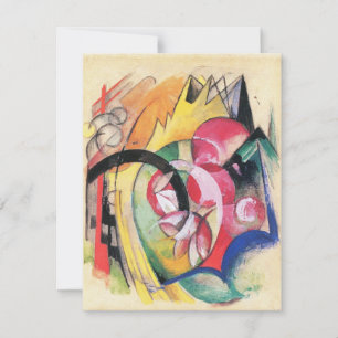 Abstrakte Formulare (auch: farbige Blume) von Fran