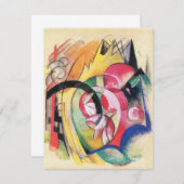 Abstrakte Formulare (auch: farbige Blume) von Fran (Vorne/Hinten)