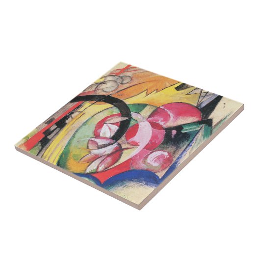 Abstrakte Formulare (auch: farbige Blume) von Fran Fliese (Seite)