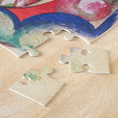 Abstrakte Formulare (auch: farbige Blume) von Fran Puzzle (Seite)