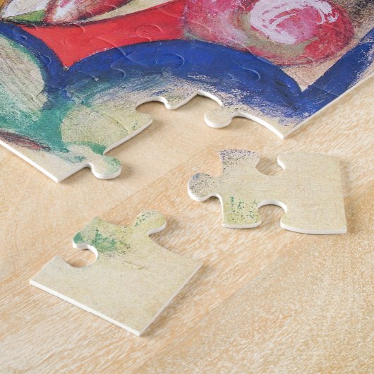 Abstrakte Formulare (auch: farbige Blume) von Fran Puzzle (Seite)