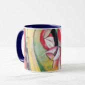 Abstrakte Formulare (auch: farbige Blume) von Fran Tasse (Vorderseite Links)