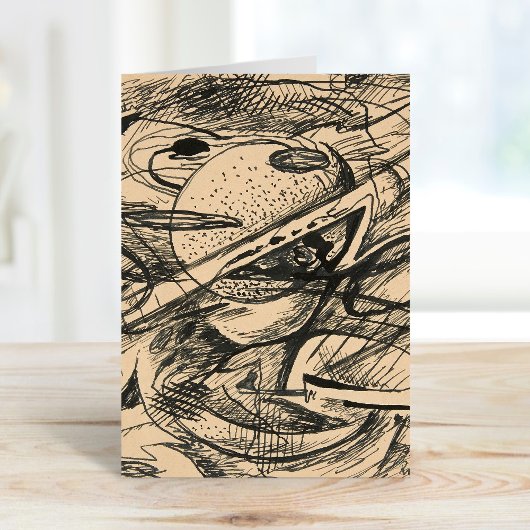 Abstrakte Formulare | Rudolf Bauer Karte