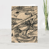 Abstrakte Formulare | Rudolf Bauer Karte (Vorderseite)