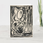 Abstrakte Formulare | Rudolf Bauer Karte (Vorderseite)