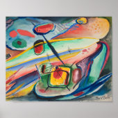 Abstrakte Formulare | Rudolf Bauer Poster (Vorne)