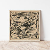 Abstrakte Formulare | Rudolf Bauer Poster