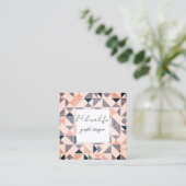 Abstrakte Formulare, Visitenkarte für Social Media (Stehend Vorderseite)