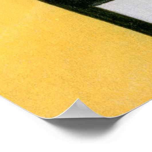 ABSTRAKTE FORMULIERTE MONDRIAN POSTER (Ecke)