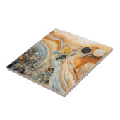 Abstrakte Fossilien Fliese (Seite)