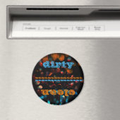 Abstrakte Fotografie Magnet (In Situ (Geschirrspüler))