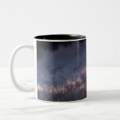 Abstrakte Fototasse Zweifarbige Tasse (Links)