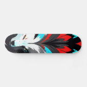 Abstrakte Fox-Seite Skateboard (Horizontal)