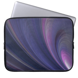 Abstrakte Fractal-Regenbogen-Laptop-Hülle Laptopschutzhülle