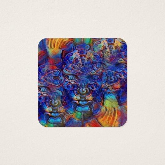 Abstrakte Fraktal (Vorderseite)