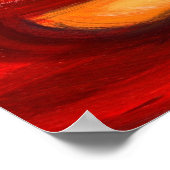 Abstrakte Fraktal Circles Poster Print (Ecke)