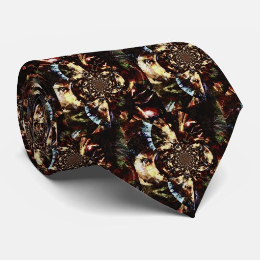 Abstrakte Fraktal Krawatte (Gerollt)