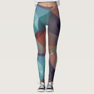Abstrakte Fraktal-Kunst Leggings