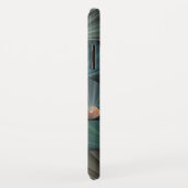 Abstrakte Fraktal Kunst mit tiefbraunem Schiefer B Case-Mate iPhone Hülle (Hinten/Rechts)