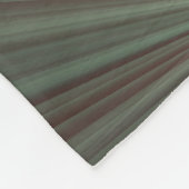 Abstrakte Fraktal Kunst mit tiefbraunem Schiefer B Fleecedecke (Ecke)