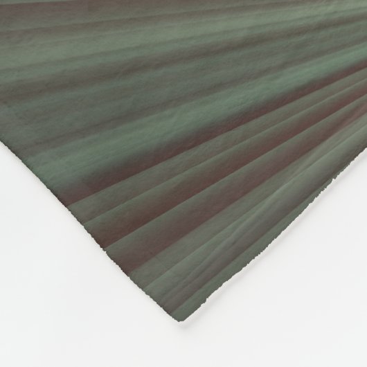 Abstrakte Fraktal Kunst mit tiefbraunem Schiefer B Fleecedecke (Ecke)