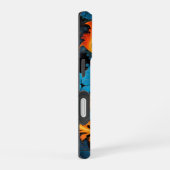 Abstrakte Fraktal-Muster iPhone 16 Hülle (Rechte Seite)