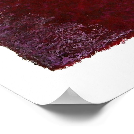 Abstrakte Fraktal-Serie #0329 Poster (Ecke)