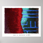 Abstrakte Fraktal-Serie #0329 Poster (Vorne)